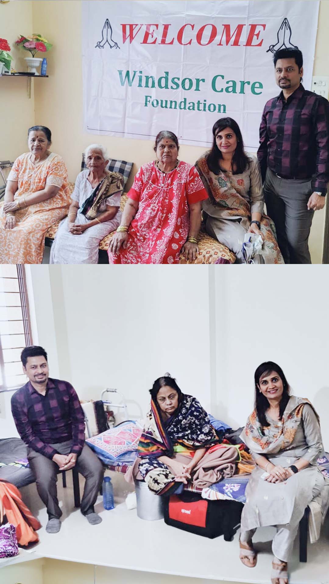 Donation at Shri Mauli Old Age home