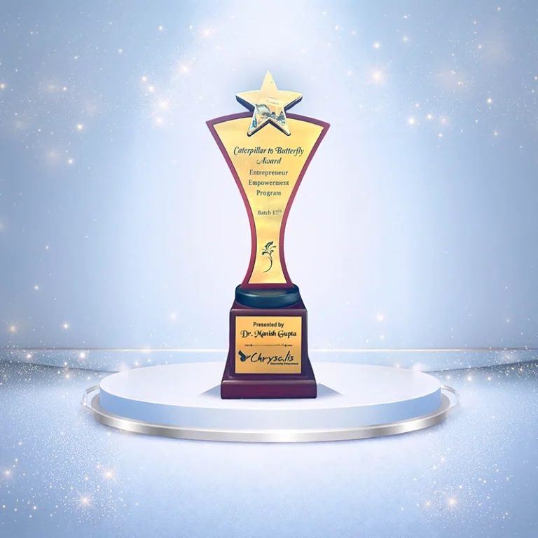 Chrysalis – Caterpillar to Butterfly Award (Entrepreneur Empowerment Program, Batch 17th)